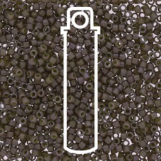 11/0 Delica Duracoat Opq Ash Grey Aprx 7.2gm/tb