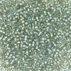 Delica Bd Fancy Lined Blue Silver 50gm/bg (DB2379-50)