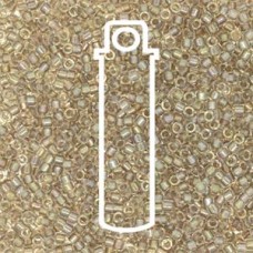 Delica BD Fancy Lined Rose Taupe Apx 7.2Gm/Tb (DB2395)