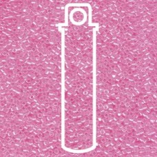 Delica BD Lined Crystl/Dk Pink Aprx 7.2 Gm (DB246)