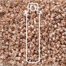 11/0 Delica Duracoat Galv Bright Copper Aprx 7.2 Gm