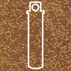 Delica BD Lined Topaz/Yelow Ab Aprx 7.2 Gm (DB272)