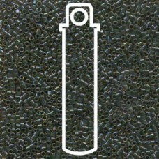 Delica BD Lined Topaz/Olive Ab Aprx 7.2 Gm (DB273)