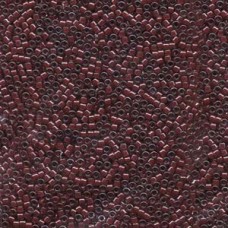 Delica BD Lned Crystal/Dk Plum 100 Gm Bag Luster (DB280)