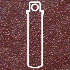 Delica BD Lned Lt Topaz/Vermillion Aprx 7.2 Gm (DB282)