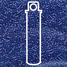 Delica BD Lined Aqua/Amethyst Aprx 7.2 Gm (DB284)