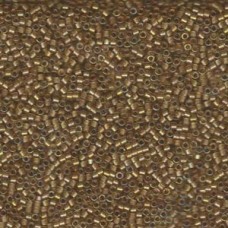 11/0 Delica White Lined Saffron Ab -50Gm (DB288)