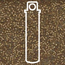 11/0 Delica White Lined Saffron Ab-Aprx 7.2Gm (DB288)