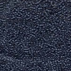 15/0 Delica Matte Blue Grey -50 Gm Bag (DBS0301)