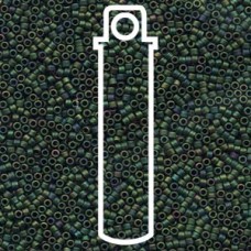 Delica 10/0 Matte Mtlc Teal Iris Apx 7.2gm (DBM0327)