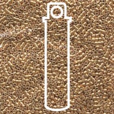 Delica Bd Galvanized Yel.gold Dyed- Aprx 7.2gm (DB410)