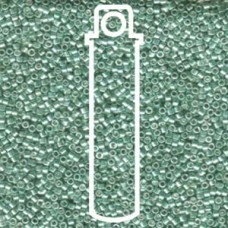 Delica Bd Galvanized Green Dyed- Aprx 7.2gm (DB414)