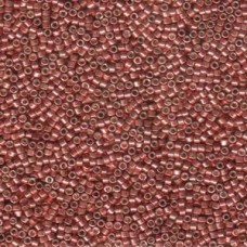 Delica Bd Galvanized Cranberry 100gm Bag Dyed (DB423)