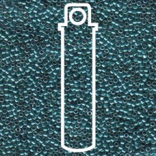 Delica Bd Glvanzed Peacock Blu Dyed- Aprx 7.2gm (DB432)