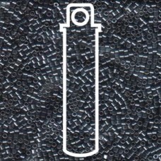 Delica Bd Galvnzed Dk.gunmetal Dyed- Aprx 7.2gm (DB453)