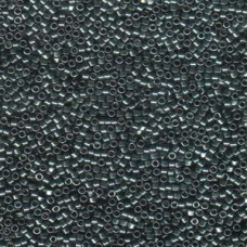 Delica Bd Galvanized Gry/green 100gm Bag/dyed (DB457)