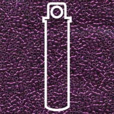 Delica Bd Galvanized Dk.fuchsia Dyed- Aprx 7.2gm (DB463)