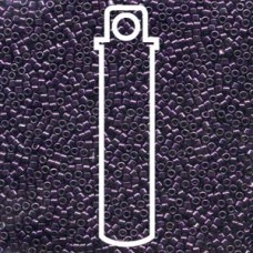 Delica Bd Galvanized Dk.purple Dyed- Aprx 7.2gm (DB464)