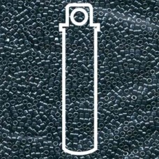 Delica Bd Galvnized Mdnite Blu Dyed- Aprx 7.2gm (DB465)