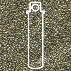 Delica Bd Green Gold Ab Aprx 7.2 Gm (DB508)