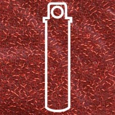 Delica Bead S/l Red Dyed- Aprx 7.2gm (DB602)