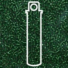 Delica Bead S/l Emerald Dyed- Aprx 7.2gm (DB605)