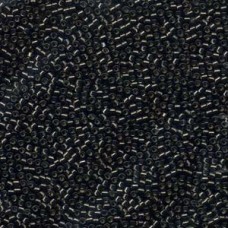 Delica Bead S/l Dark Grey 100gm Bag/dyed (DB613)