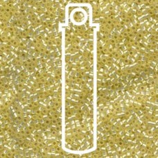 Delica Bd S/l Lt.yell.alabastr Dyed- Aprx 7.2gm (DB623)