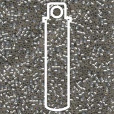 Delica Bd S/l Lt Taupe-alabasr Dyed- Aprx 7.2gm (DB630)