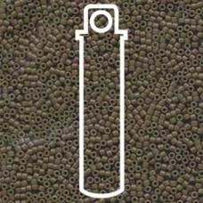 Delica Bd Dyed Opaque Olive Aprx 7.2 Gm (DB657)