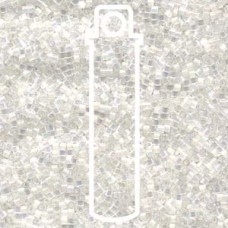 Delica Bd Crystal Ab Silk-satn Aprx 6.0gm (DB670)