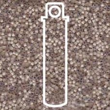 11/0 Delica Dyed Smoky Quartz Silk Satin-apx 6gm (DB680)