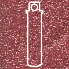 Delica Bd Semi Mat S/l Dk Rose Dyed- Aprx 7.2gm (DB685)