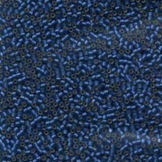 Delica Bd Semi Matte S/l Med. 100gm Bag/dyed Blue (DB693)