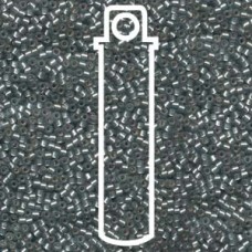 Delica Bd Semi Matte S/l Grey Dyed- Aprx 7.2gm (DB697)