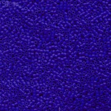 Delica Bd Mat Opque Royal Blue 100gm Bag (DB756)