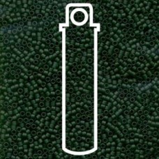 Delica Bead Forest Green Matte Transp-aprx 7.2gm (DB767)