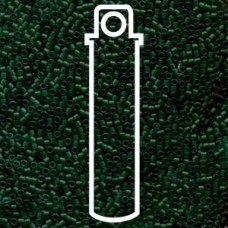 Delica Bd Dyed Matte Transp Kelly Green- Aprx 7.2gm (DB776)