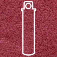 Delica Bd Dyed Matte Transp Cranberry- Aprx 6.6gm (DB778)