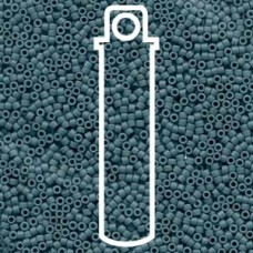 Delica Bd Dyed Matte Grey/blue Aprx 7.2 Gm (DB792)