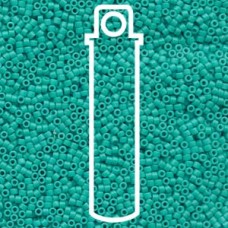 Delica Bd Dyed Matte Opaque Turquoise- Aprx 7.2gm (DB793)