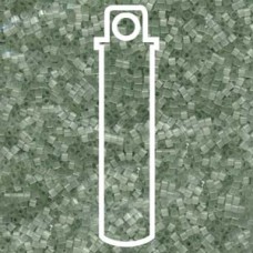 Delica Bd Pale Moss Green Silk Satin- Aprx 6.5gm (DB829)