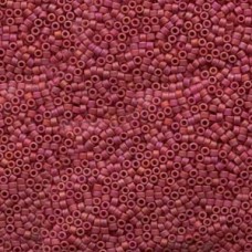 15/0 Delica Matte Opaque Maroon Ab-50gm Bag (DBS0874)