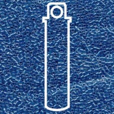 Delica Bd Sprklng Cerulean Blu Lined Crystal- Aprx 7.2gm (DB920)