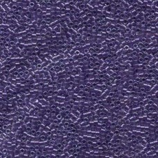 Delica Bd Sprklng Violet Lined Crystal 100gm Bag (DB923)