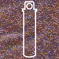 Delica Bd Lned Purpl/slmon Mix Aprx 7.2 Gm (DB982)