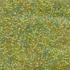 Delica Bd Lned Ambr/pridot Mix 100gm Bag (DB983)