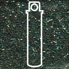 Delica Bead Metallic Grn Hx Cut-aprx 7.2 Gm (DBC0024)
