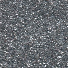 Delica Bead Rhodium Plated Hex Cut/ 50 Gm (DBC0032) Delica Bead Rhodium Plated Hex Cut/ 50 Gm (DBC0032)