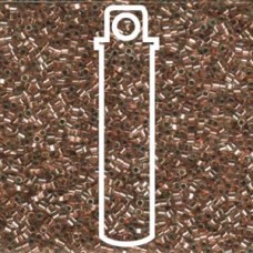 Delica Bead Copper Lined Crystal Hx Cut-aprx 7.2 Gm (DBC0037)